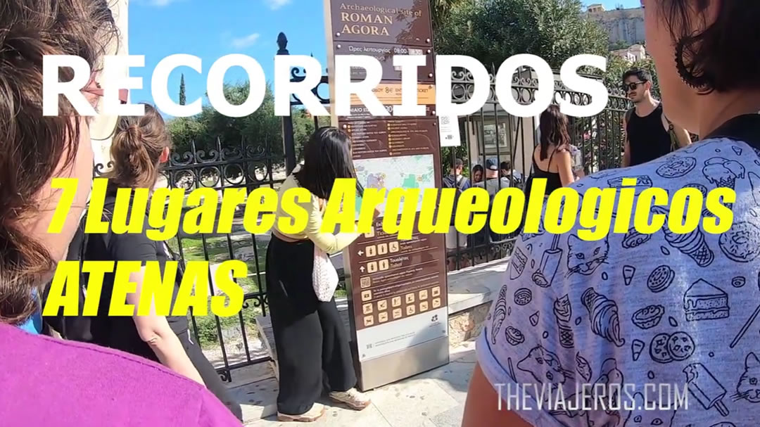 Visita a 7 sitios arqueológicos en Atenas