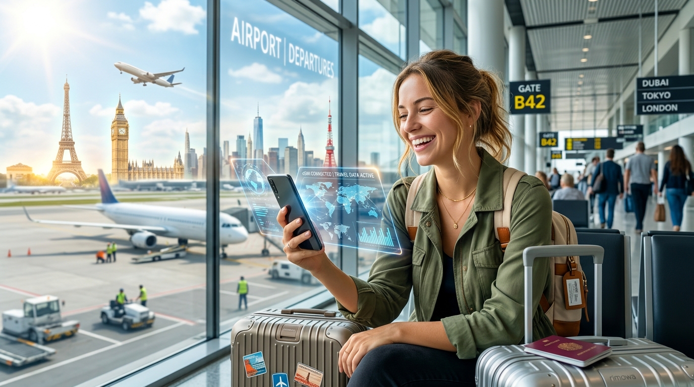 Guía Completa de Tarjetas eSIM para Viajeros 2026: Cómo tener internet en el extranjero